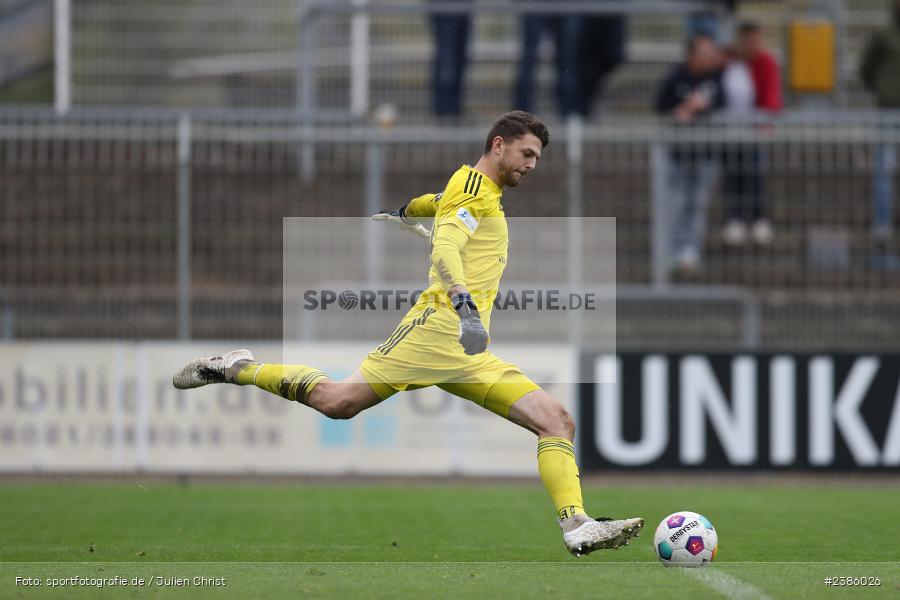 Stadion am Schönbusch, Aschaffenburg, 28.10.2023, BFV, Fussball, sport, action, Saison 2023/2024, 18. Spieltag, Regionalliga Bayern, FCS, SVA, 1. FC Schweinfurt 1905, SV Viktoria Aschaffenburg - Bild-ID: 2386026