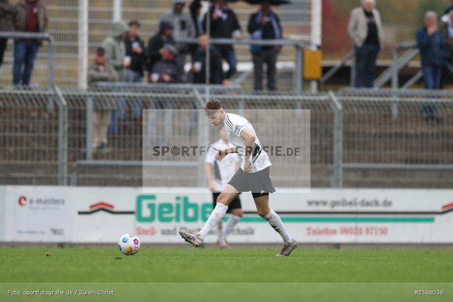 Stadion am Schönbusch, Aschaffenburg, 28.10.2023, BFV, Fussball, sport, action, Saison 2023/2024, 18. Spieltag, Regionalliga Bayern, FCS, SVA, 1. FC Schweinfurt 1905, SV Viktoria Aschaffenburg - Bild-ID: 2386038