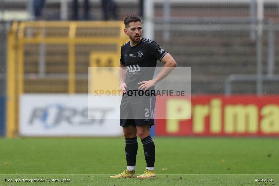 Stadion am Schönbusch, Aschaffenburg, 28.10.2023, BFV, Fussball, sport, action, Saison 2023/2024, 18. Spieltag, Regionalliga Bayern, FCS, SVA, 1. FC Schweinfurt 1905, SV Viktoria Aschaffenburg - Bild-ID: 2386050