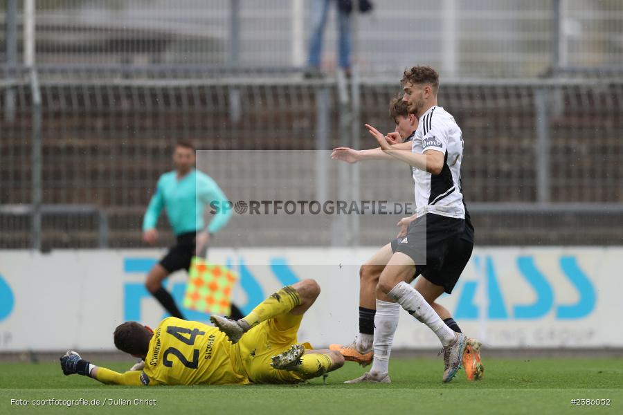 Stadion am Schönbusch, Aschaffenburg, 28.10.2023, BFV, Fussball, sport, action, Saison 2023/2024, 18. Spieltag, Regionalliga Bayern, FCS, SVA, 1. FC Schweinfurt 1905, SV Viktoria Aschaffenburg - Bild-ID: 2386052