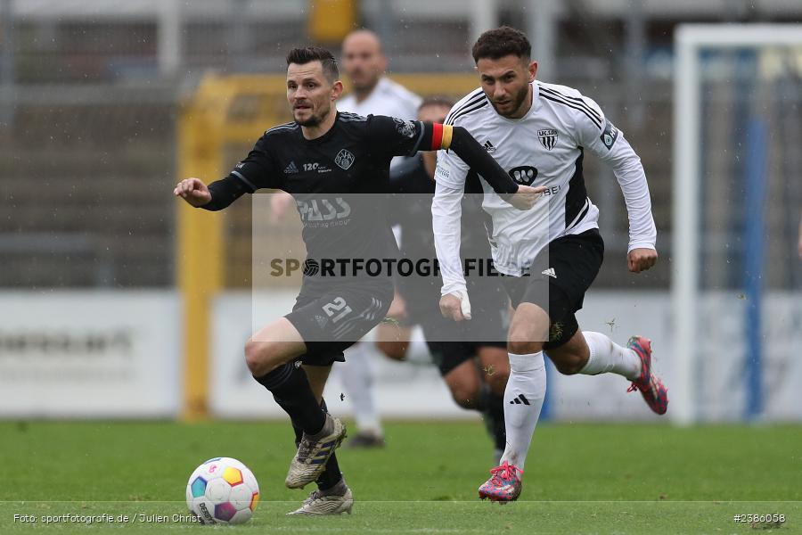 Stadion am Schönbusch, Aschaffenburg, 28.10.2023, BFV, Fussball, sport, action, Saison 2023/2024, 18. Spieltag, Regionalliga Bayern, FCS, SVA, 1. FC Schweinfurt 1905, SV Viktoria Aschaffenburg - Bild-ID: 2386058