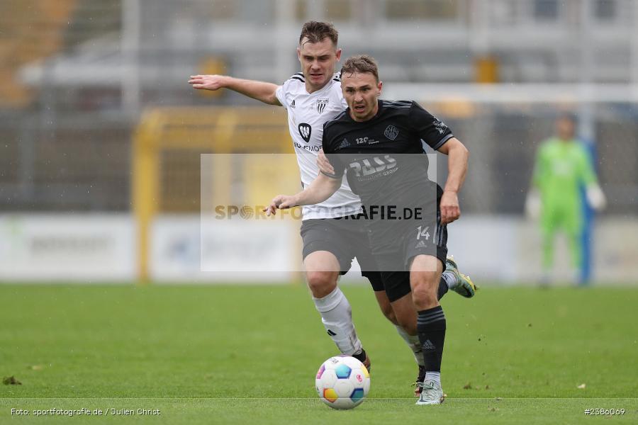 Stadion am Schönbusch, Aschaffenburg, 28.10.2023, BFV, Fussball, sport, action, Saison 2023/2024, 18. Spieltag, Regionalliga Bayern, FCS, SVA, 1. FC Schweinfurt 1905, SV Viktoria Aschaffenburg - Bild-ID: 2386069