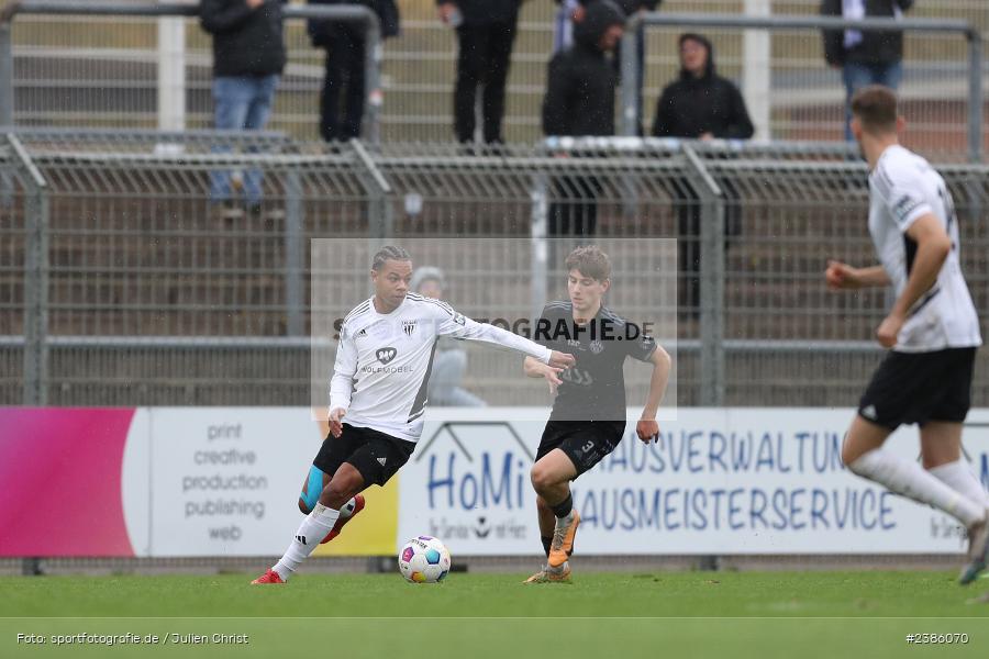 Stadion am Schönbusch, Aschaffenburg, 28.10.2023, BFV, Fussball, sport, action, Saison 2023/2024, 18. Spieltag, Regionalliga Bayern, FCS, SVA, 1. FC Schweinfurt 1905, SV Viktoria Aschaffenburg - Bild-ID: 2386070