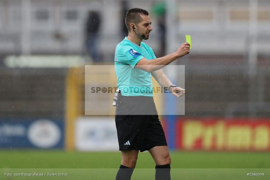 Stadion am Schönbusch, Aschaffenburg, 28.10.2023, BFV, Fussball, sport, action, Saison 2023/2024, 18. Spieltag, Regionalliga Bayern, FCS, SVA, 1. FC Schweinfurt 1905, SV Viktoria Aschaffenburg - Bild-ID: 2386098