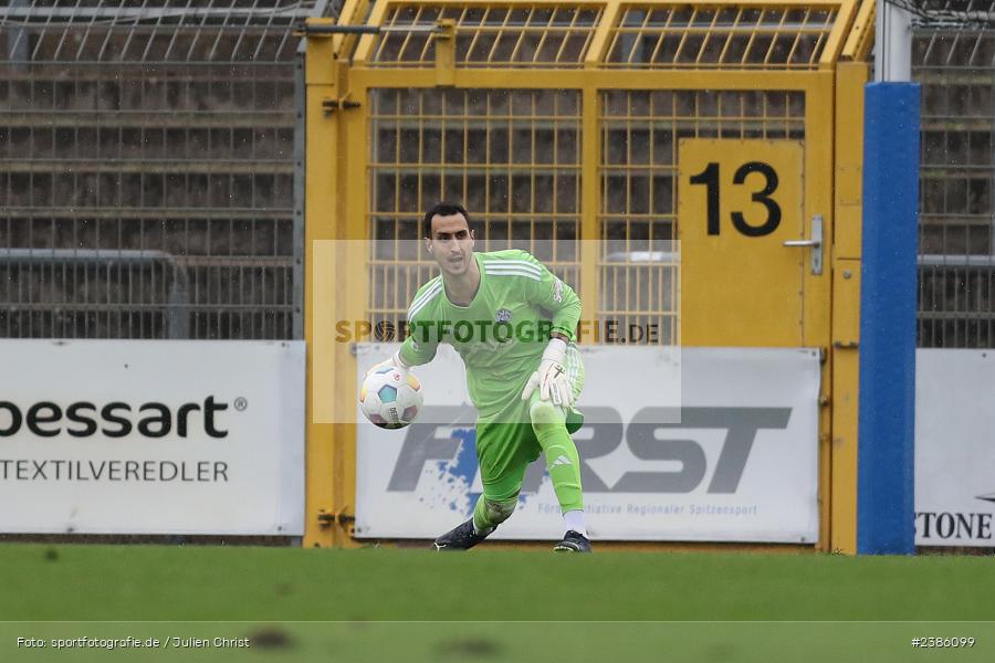 Stadion am Schönbusch, Aschaffenburg, 28.10.2023, BFV, Fussball, sport, action, Saison 2023/2024, 18. Spieltag, Regionalliga Bayern, FCS, SVA, 1. FC Schweinfurt 1905, SV Viktoria Aschaffenburg - Bild-ID: 2386099