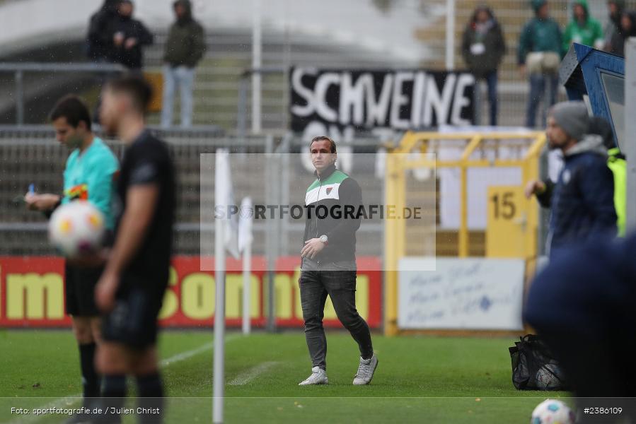 Stadion am Schönbusch, Aschaffenburg, 28.10.2023, BFV, Fussball, sport, action, Saison 2023/2024, 18. Spieltag, Regionalliga Bayern, FCS, SVA, 1. FC Schweinfurt 1905, SV Viktoria Aschaffenburg - Bild-ID: 2386109