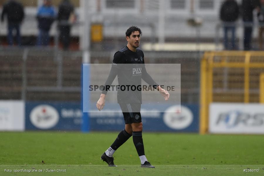 Stadion am Schönbusch, Aschaffenburg, 28.10.2023, BFV, Fussball, sport, action, Saison 2023/2024, 18. Spieltag, Regionalliga Bayern, FCS, SVA, 1. FC Schweinfurt 1905, SV Viktoria Aschaffenburg - Bild-ID: 2386110