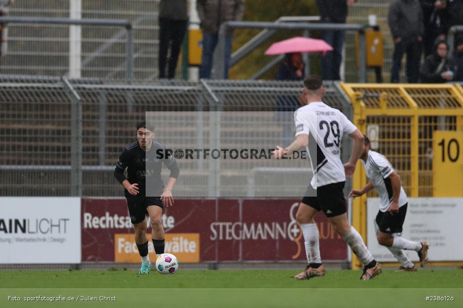 Stadion am Schönbusch, Aschaffenburg, 28.10.2023, BFV, Fussball, sport, action, Saison 2023/2024, 18. Spieltag, Regionalliga Bayern, FCS, SVA, 1. FC Schweinfurt 1905, SV Viktoria Aschaffenburg - Bild-ID: 2386126