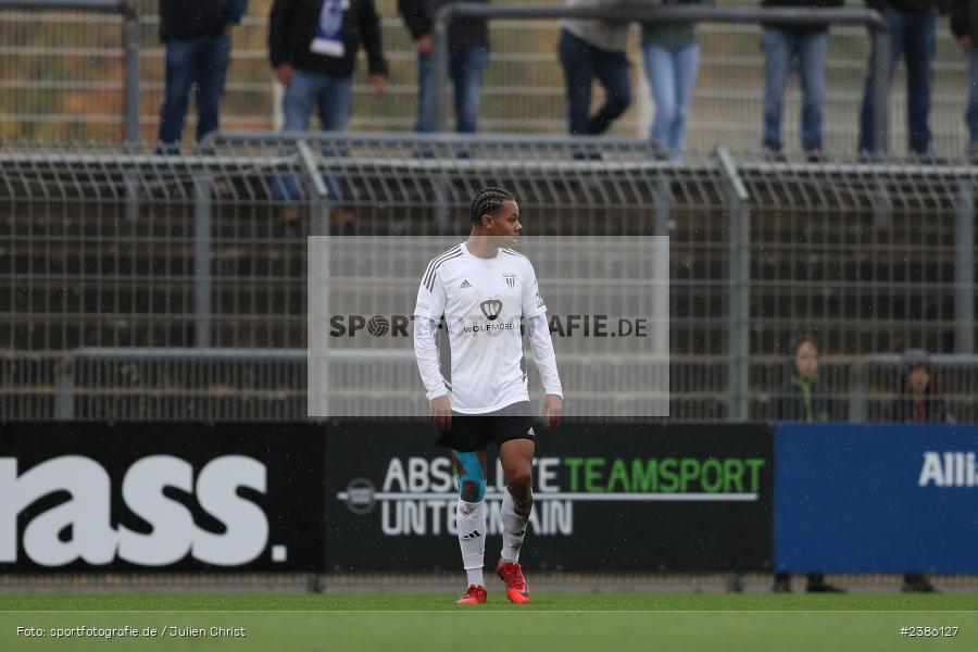 Stadion am Schönbusch, Aschaffenburg, 28.10.2023, BFV, Fussball, sport, action, Saison 2023/2024, 18. Spieltag, Regionalliga Bayern, FCS, SVA, 1. FC Schweinfurt 1905, SV Viktoria Aschaffenburg - Bild-ID: 2386127
