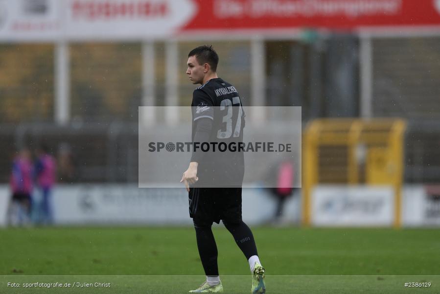 Stadion am Schönbusch, Aschaffenburg, 28.10.2023, BFV, Fussball, sport, action, Saison 2023/2024, 18. Spieltag, Regionalliga Bayern, FCS, SVA, 1. FC Schweinfurt 1905, SV Viktoria Aschaffenburg - Bild-ID: 2386129