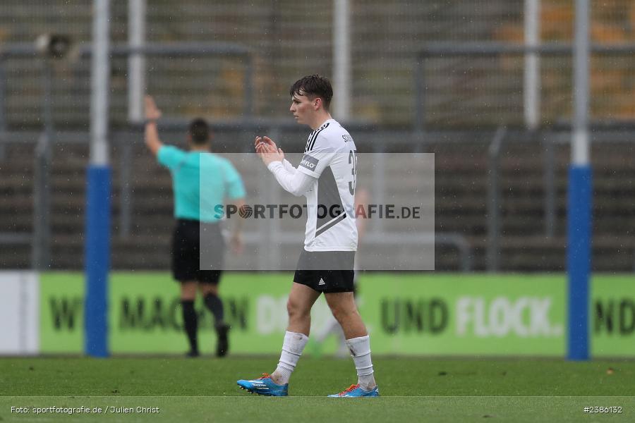 Stadion am Schönbusch, Aschaffenburg, 28.10.2023, BFV, Fussball, sport, action, Saison 2023/2024, 18. Spieltag, Regionalliga Bayern, FCS, SVA, 1. FC Schweinfurt 1905, SV Viktoria Aschaffenburg - Bild-ID: 2386132