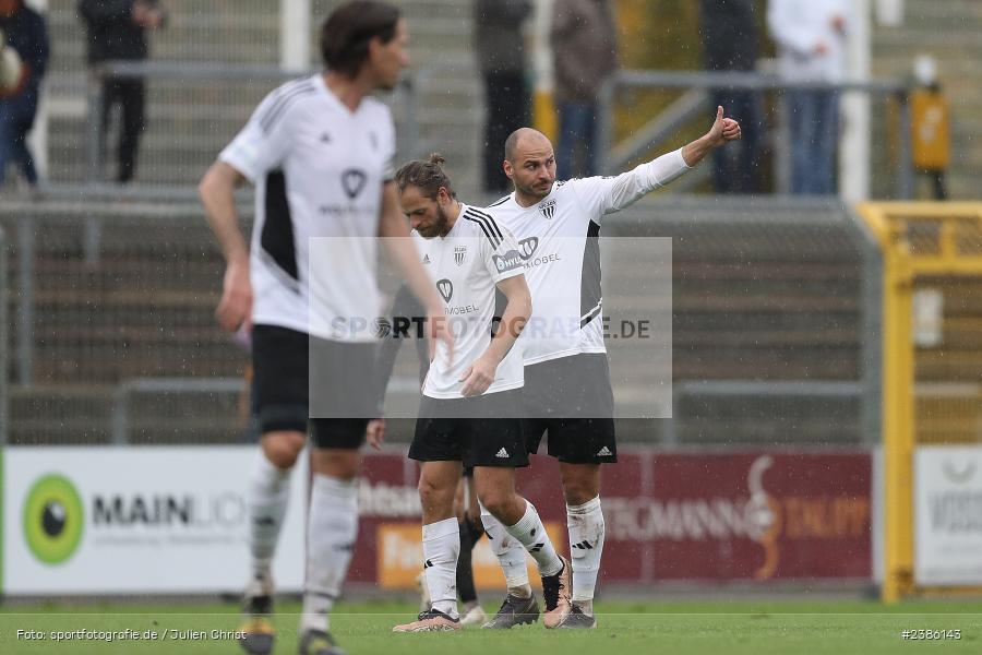 Stadion am Schönbusch, Aschaffenburg, 28.10.2023, BFV, Fussball, sport, action, Saison 2023/2024, 18. Spieltag, Regionalliga Bayern, FCS, SVA, 1. FC Schweinfurt 1905, SV Viktoria Aschaffenburg - Bild-ID: 2386143