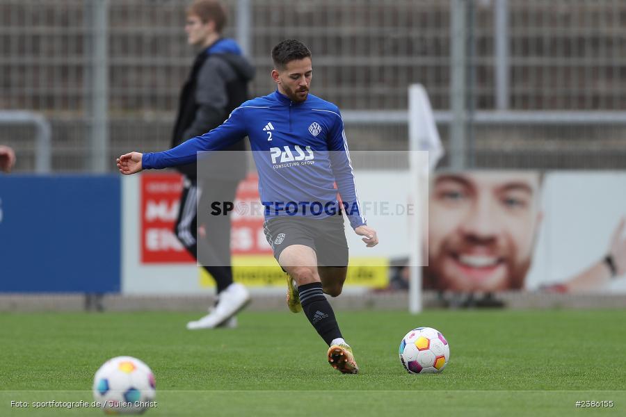 Stadion am Schönbusch, Aschaffenburg, 28.10.2023, BFV, Fussball, sport, action, Saison 2023/2024, 18. Spieltag, Regionalliga Bayern, FCS, SVA, 1. FC Schweinfurt 1905, SV Viktoria Aschaffenburg - Bild-ID: 2386155