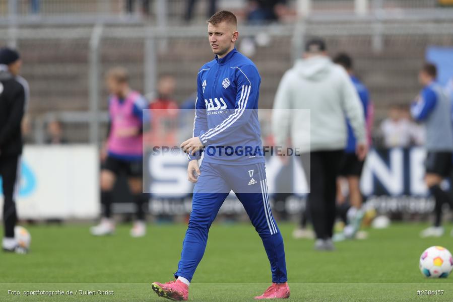 Stadion am Schönbusch, Aschaffenburg, 28.10.2023, BFV, Fussball, sport, action, Saison 2023/2024, 18. Spieltag, Regionalliga Bayern, FCS, SVA, 1. FC Schweinfurt 1905, SV Viktoria Aschaffenburg - Bild-ID: 2386157