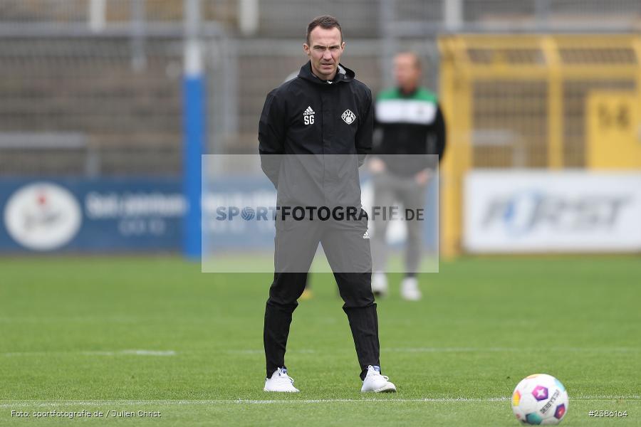 Stadion am Schönbusch, Aschaffenburg, 28.10.2023, BFV, Fussball, sport, action, Saison 2023/2024, 18. Spieltag, Regionalliga Bayern, FCS, SVA, 1. FC Schweinfurt 1905, SV Viktoria Aschaffenburg - Bild-ID: 2386164