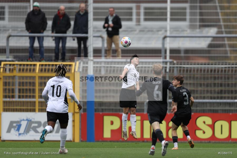 Stadion am Schönbusch, Aschaffenburg, 28.10.2023, BFV, Fussball, sport, action, Saison 2023/2024, 18. Spieltag, Regionalliga Bayern, FCS, SVA, 1. FC Schweinfurt 1905, SV Viktoria Aschaffenburg - Bild-ID: 2386175