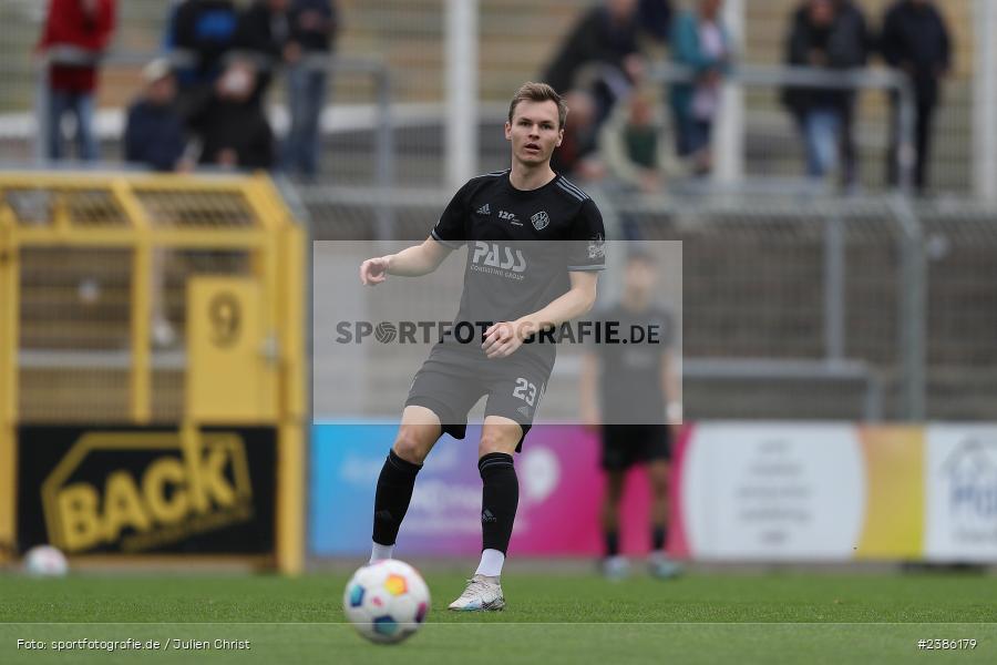 Stadion am Schönbusch, Aschaffenburg, 28.10.2023, BFV, Fussball, sport, action, Saison 2023/2024, 18. Spieltag, Regionalliga Bayern, FCS, SVA, 1. FC Schweinfurt 1905, SV Viktoria Aschaffenburg - Bild-ID: 2386179
