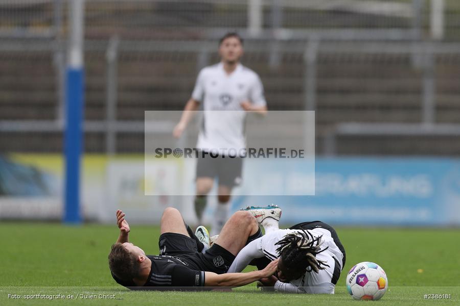 Stadion am Schönbusch, Aschaffenburg, 28.10.2023, BFV, Fussball, sport, action, Saison 2023/2024, 18. Spieltag, Regionalliga Bayern, FCS, SVA, 1. FC Schweinfurt 1905, SV Viktoria Aschaffenburg - Bild-ID: 2386181