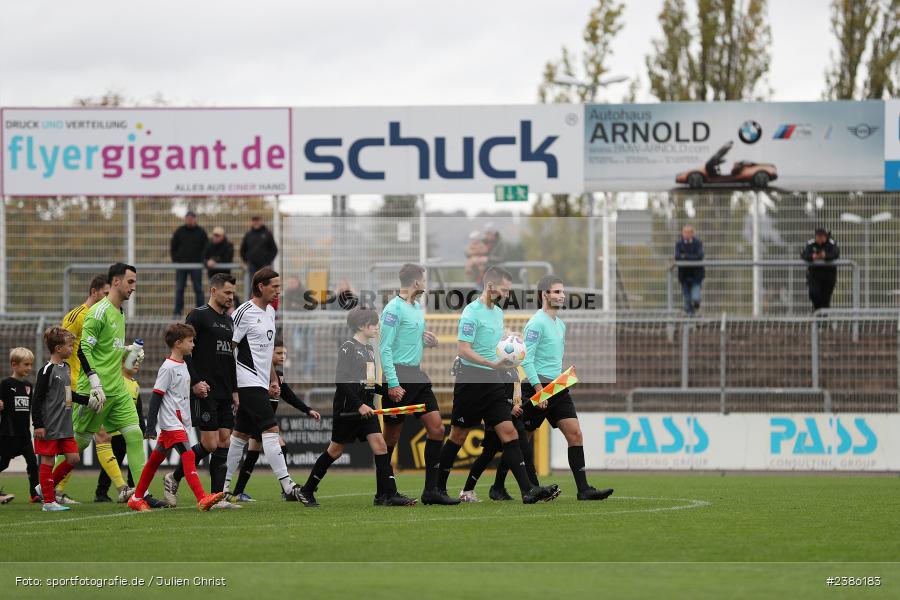 Stadion am Schönbusch, Aschaffenburg, 28.10.2023, BFV, Fussball, sport, action, Saison 2023/2024, 18. Spieltag, Regionalliga Bayern, FCS, SVA, 1. FC Schweinfurt 1905, SV Viktoria Aschaffenburg - Bild-ID: 2386183