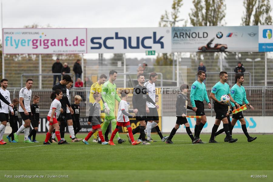 Stadion am Schönbusch, Aschaffenburg, 28.10.2023, BFV, Fussball, sport, action, Saison 2023/2024, 18. Spieltag, Regionalliga Bayern, FCS, SVA, 1. FC Schweinfurt 1905, SV Viktoria Aschaffenburg - Bild-ID: 2386184