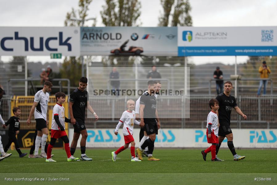 Stadion am Schönbusch, Aschaffenburg, 28.10.2023, BFV, Fussball, sport, action, Saison 2023/2024, 18. Spieltag, Regionalliga Bayern, FCS, SVA, 1. FC Schweinfurt 1905, SV Viktoria Aschaffenburg - Bild-ID: 2386188