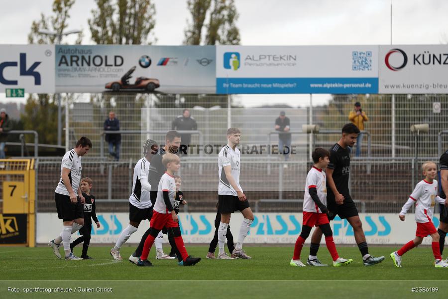 Stadion am Schönbusch, Aschaffenburg, 28.10.2023, BFV, Fussball, sport, action, Saison 2023/2024, 18. Spieltag, Regionalliga Bayern, FCS, SVA, 1. FC Schweinfurt 1905, SV Viktoria Aschaffenburg - Bild-ID: 2386189