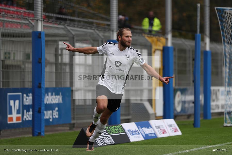 Stadion am Schönbusch, Aschaffenburg, 28.10.2023, BFV, Fussball, sport, action, Saison 2023/2024, 18. Spieltag, Regionalliga Bayern, FCS, SVA, 1. FC Schweinfurt 1905, SV Viktoria Aschaffenburg - Bild-ID: 2386210