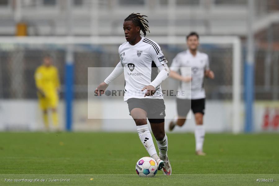 Stadion am Schönbusch, Aschaffenburg, 28.10.2023, BFV, Fussball, sport, action, Saison 2023/2024, 18. Spieltag, Regionalliga Bayern, FCS, SVA, 1. FC Schweinfurt 1905, SV Viktoria Aschaffenburg - Bild-ID: 2386212