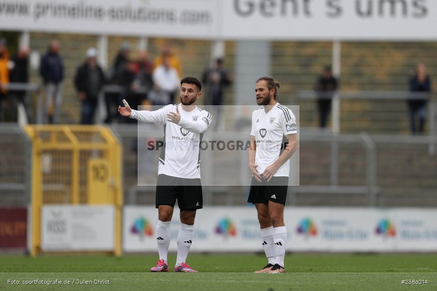 Stadion am Schönbusch, Aschaffenburg, 28.10.2023, BFV, Fussball, sport, action, Saison 2023/2024, 18. Spieltag, Regionalliga Bayern, FCS, SVA, 1. FC Schweinfurt 1905, SV Viktoria Aschaffenburg - Bild-ID: 2386214