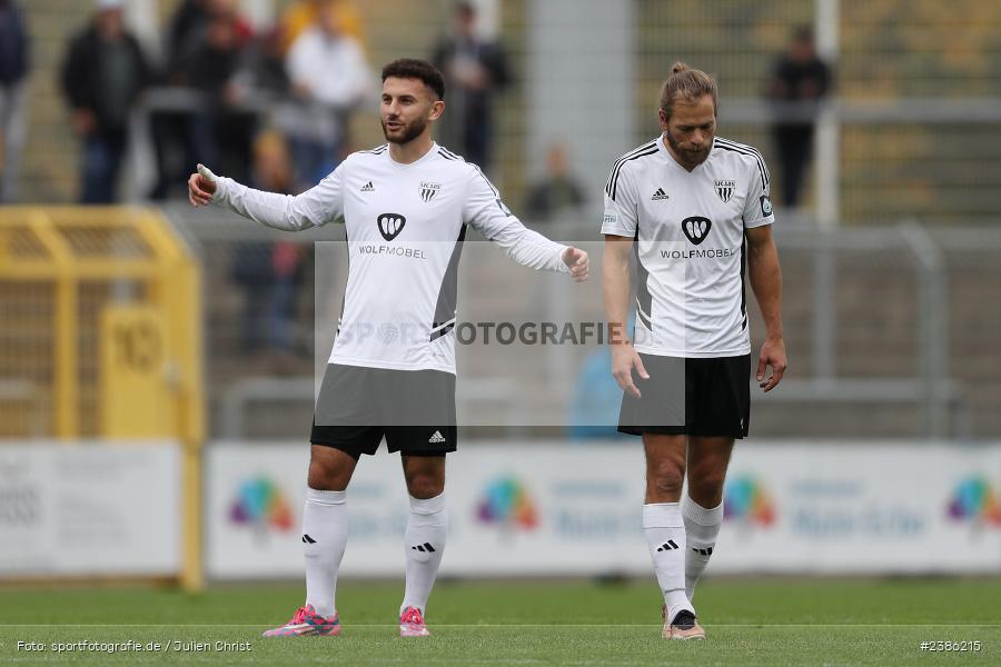 Stadion am Schönbusch, Aschaffenburg, 28.10.2023, BFV, Fussball, sport, action, Saison 2023/2024, 18. Spieltag, Regionalliga Bayern, FCS, SVA, 1. FC Schweinfurt 1905, SV Viktoria Aschaffenburg - Bild-ID: 2386215