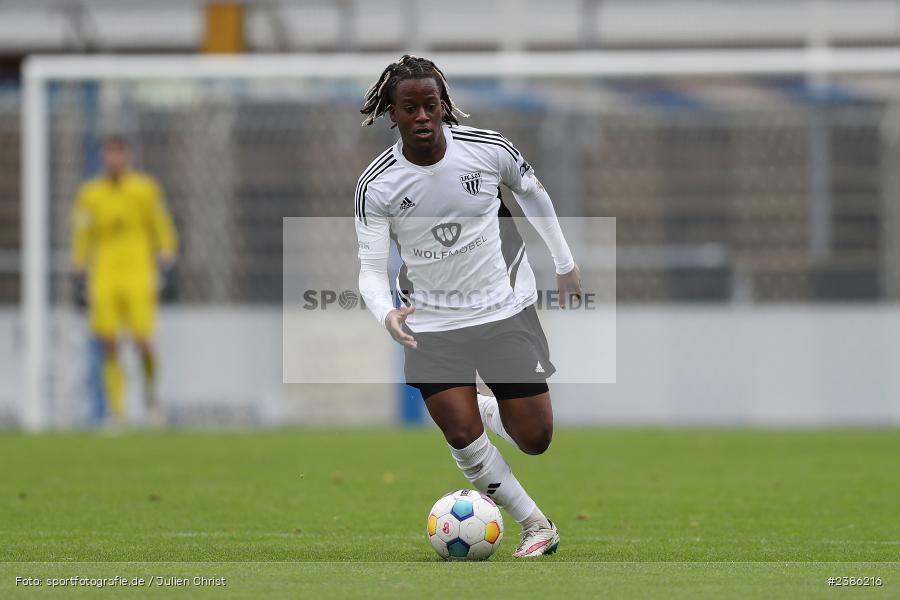 Stadion am Schönbusch, Aschaffenburg, 28.10.2023, BFV, Fussball, sport, action, Saison 2023/2024, 18. Spieltag, Regionalliga Bayern, FCS, SVA, 1. FC Schweinfurt 1905, SV Viktoria Aschaffenburg - Bild-ID: 2386216