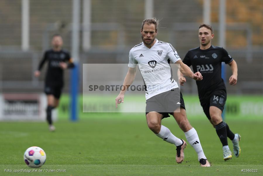 Stadion am Schönbusch, Aschaffenburg, 28.10.2023, BFV, Fussball, sport, action, Saison 2023/2024, 18. Spieltag, Regionalliga Bayern, FCS, SVA, 1. FC Schweinfurt 1905, SV Viktoria Aschaffenburg - Bild-ID: 2386222