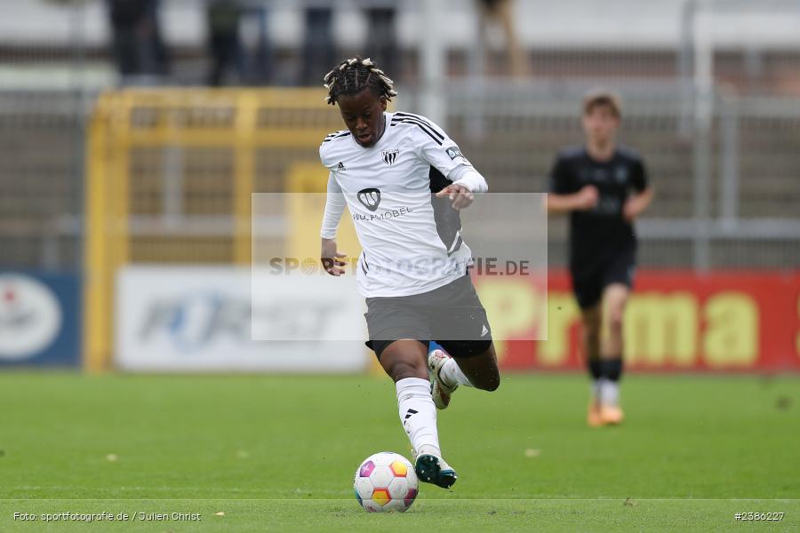 Stadion am Schönbusch, Aschaffenburg, 28.10.2023, BFV, Fussball, sport, action, Saison 2023/2024, 18. Spieltag, Regionalliga Bayern, FCS, SVA, 1. FC Schweinfurt 1905, SV Viktoria Aschaffenburg - Bild-ID: 2386227