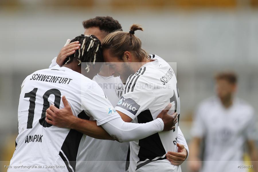 Stadion am Schönbusch, Aschaffenburg, 28.10.2023, BFV, Fussball, sport, action, Saison 2023/2024, 18. Spieltag, Regionalliga Bayern, FCS, SVA, 1. FC Schweinfurt 1905, SV Viktoria Aschaffenburg - Bild-ID: 2386231