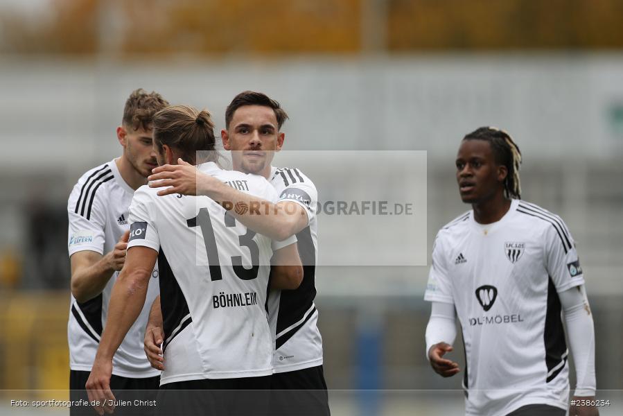 Stadion am Schönbusch, Aschaffenburg, 28.10.2023, BFV, Fussball, sport, action, Saison 2023/2024, 18. Spieltag, Regionalliga Bayern, FCS, SVA, 1. FC Schweinfurt 1905, SV Viktoria Aschaffenburg - Bild-ID: 2386234