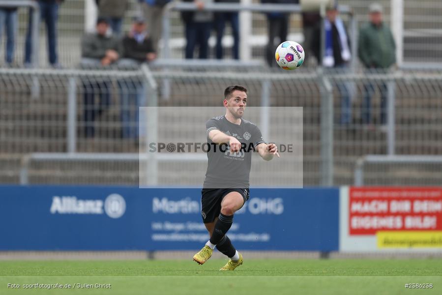 Stadion am Schönbusch, Aschaffenburg, 28.10.2023, BFV, Fussball, sport, action, Saison 2023/2024, 18. Spieltag, Regionalliga Bayern, FCS, SVA, 1. FC Schweinfurt 1905, SV Viktoria Aschaffenburg - Bild-ID: 2386238