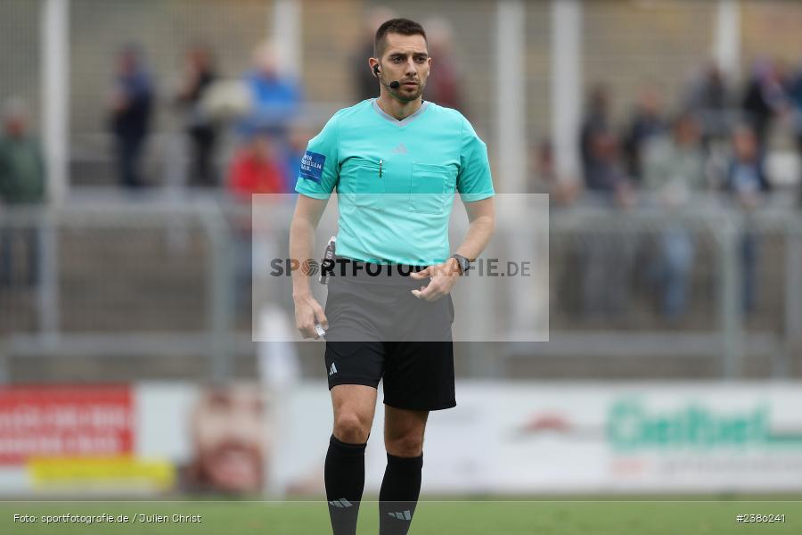 Stadion am Schönbusch, Aschaffenburg, 28.10.2023, BFV, Fussball, sport, action, Saison 2023/2024, 18. Spieltag, Regionalliga Bayern, FCS, SVA, 1. FC Schweinfurt 1905, SV Viktoria Aschaffenburg - Bild-ID: 2386241