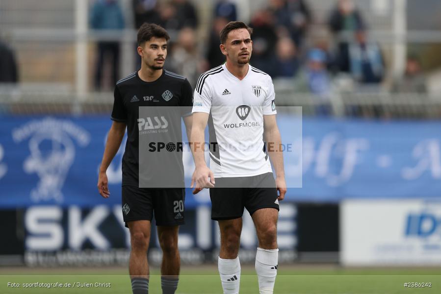 Stadion am Schönbusch, Aschaffenburg, 28.10.2023, BFV, Fussball, sport, action, Saison 2023/2024, 18. Spieltag, Regionalliga Bayern, FCS, SVA, 1. FC Schweinfurt 1905, SV Viktoria Aschaffenburg - Bild-ID: 2386242