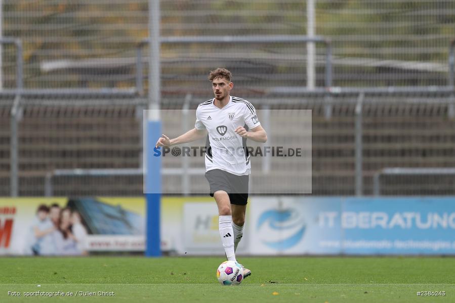 Stadion am Schönbusch, Aschaffenburg, 28.10.2023, BFV, Fussball, sport, action, Saison 2023/2024, 18. Spieltag, Regionalliga Bayern, FCS, SVA, 1. FC Schweinfurt 1905, SV Viktoria Aschaffenburg - Bild-ID: 2386243