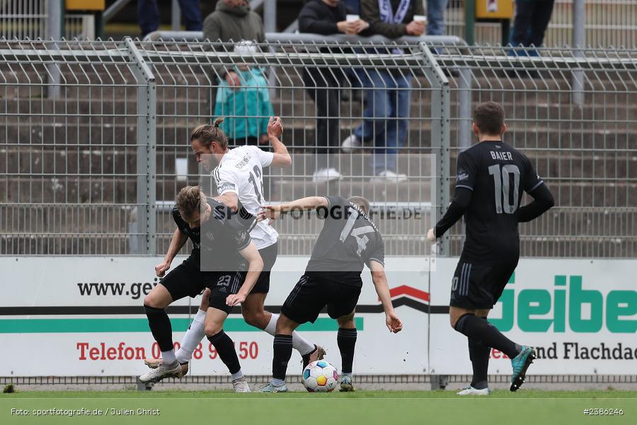 Stadion am Schönbusch, Aschaffenburg, 28.10.2023, BFV, Fussball, sport, action, Saison 2023/2024, 18. Spieltag, Regionalliga Bayern, FCS, SVA, 1. FC Schweinfurt 1905, SV Viktoria Aschaffenburg - Bild-ID: 2386246
