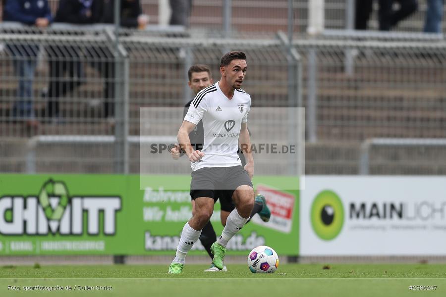 Stadion am Schönbusch, Aschaffenburg, 28.10.2023, BFV, Fussball, sport, action, Saison 2023/2024, 18. Spieltag, Regionalliga Bayern, FCS, SVA, 1. FC Schweinfurt 1905, SV Viktoria Aschaffenburg - Bild-ID: 2386247