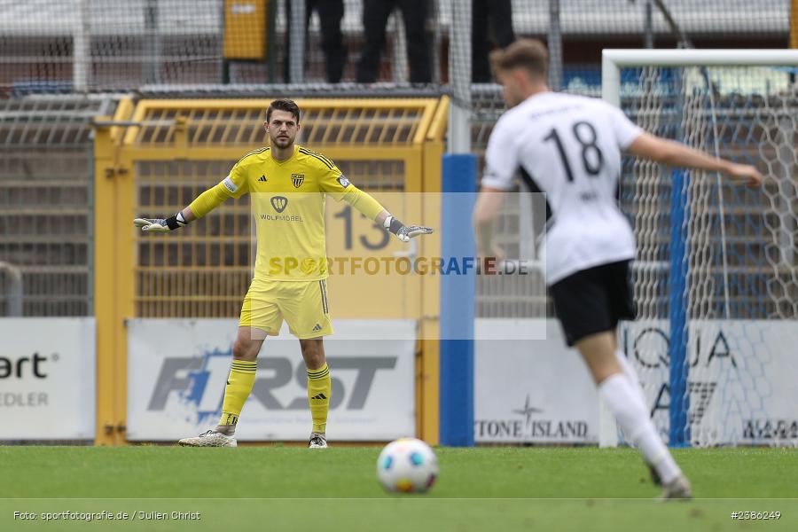 Stadion am Schönbusch, Aschaffenburg, 28.10.2023, BFV, Fussball, sport, action, Saison 2023/2024, 18. Spieltag, Regionalliga Bayern, FCS, SVA, 1. FC Schweinfurt 1905, SV Viktoria Aschaffenburg - Bild-ID: 2386249