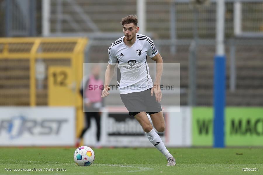 Stadion am Schönbusch, Aschaffenburg, 28.10.2023, BFV, Fussball, sport, action, Saison 2023/2024, 18. Spieltag, Regionalliga Bayern, FCS, SVA, 1. FC Schweinfurt 1905, SV Viktoria Aschaffenburg - Bild-ID: 2386251