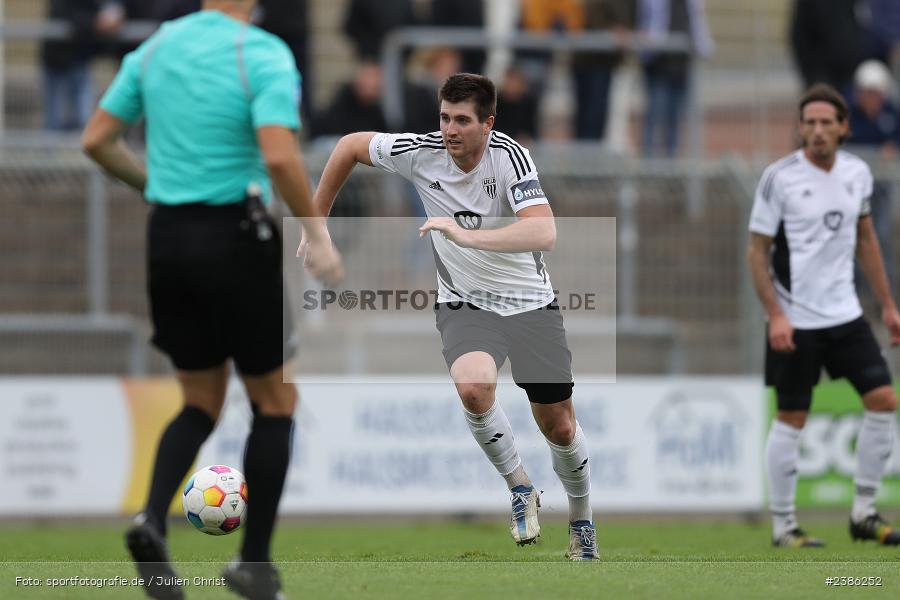 Stadion am Schönbusch, Aschaffenburg, 28.10.2023, BFV, Fussball, sport, action, Saison 2023/2024, 18. Spieltag, Regionalliga Bayern, FCS, SVA, 1. FC Schweinfurt 1905, SV Viktoria Aschaffenburg - Bild-ID: 2386252