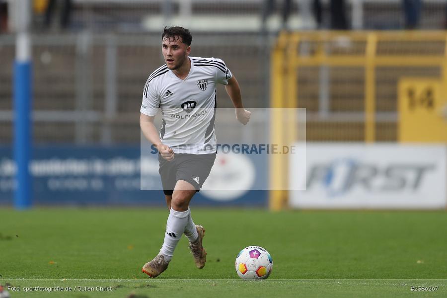 Stadion am Schönbusch, Aschaffenburg, 28.10.2023, BFV, Fussball, sport, action, Saison 2023/2024, 18. Spieltag, Regionalliga Bayern, FCS, SVA, 1. FC Schweinfurt 1905, SV Viktoria Aschaffenburg - Bild-ID: 2386267