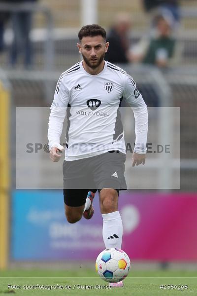 Stadion am Schönbusch, Aschaffenburg, 28.10.2023, BFV, Fussball, sport, action, Saison 2023/2024, 18. Spieltag, Regionalliga Bayern, FCS, SVA, 1. FC Schweinfurt 1905, SV Viktoria Aschaffenburg - Bild-ID: 2386268