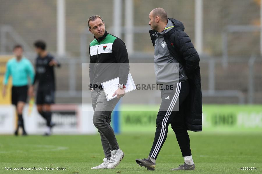 Stadion am Schönbusch, Aschaffenburg, 28.10.2023, BFV, Fussball, sport, action, Saison 2023/2024, 18. Spieltag, Regionalliga Bayern, FCS, SVA, 1. FC Schweinfurt 1905, SV Viktoria Aschaffenburg - Bild-ID: 2386274
