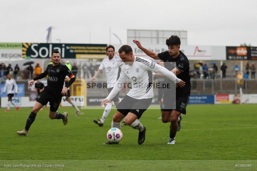 Stadion am Schönbusch, Aschaffenburg, 28.10.2023, BFV, Fussball, sport, action, Saison 2023/2024, 18. Spieltag, Regionalliga Bayern, FCS, SVA, 1. FC Schweinfurt 1905, SV Viktoria Aschaffenburg - Bild-ID: 2386285