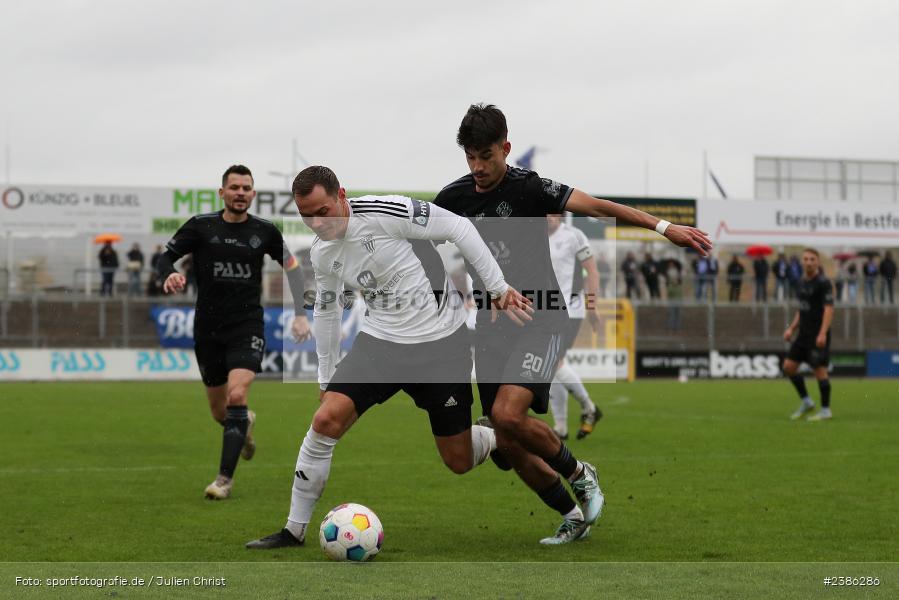 Stadion am Schönbusch, Aschaffenburg, 28.10.2023, BFV, Fussball, sport, action, Saison 2023/2024, 18. Spieltag, Regionalliga Bayern, FCS, SVA, 1. FC Schweinfurt 1905, SV Viktoria Aschaffenburg - Bild-ID: 2386286