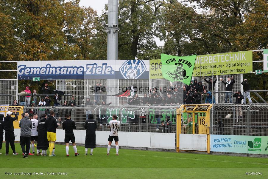 Team, Stadion am Schönbusch, Aschaffenburg, 28.10.2023, BFV, Fussball, sport, action, Saison 2023/2024, 18. Spieltag, Regionalliga Bayern, FCS, SVA, 1. FC Schweinfurt 1905, SV Viktoria Aschaffenburg - Bild-ID: 2386296